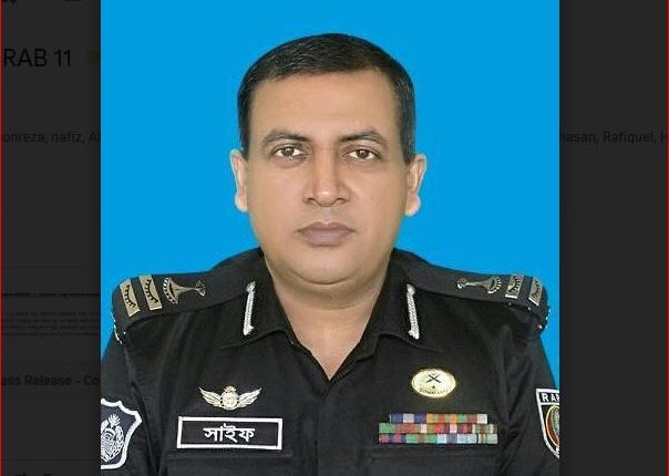 নতুন অধিনায়ক লেফটেন্যান্ট কর্নেল খন্দকার সাইফুল আলম