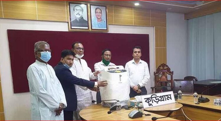 করোনাভাইরাস প্রতিরোধে কুড়িগ্রামে প্রধানমন্ত্রীর সুরক্ষা সামগ্রী বিতরণ